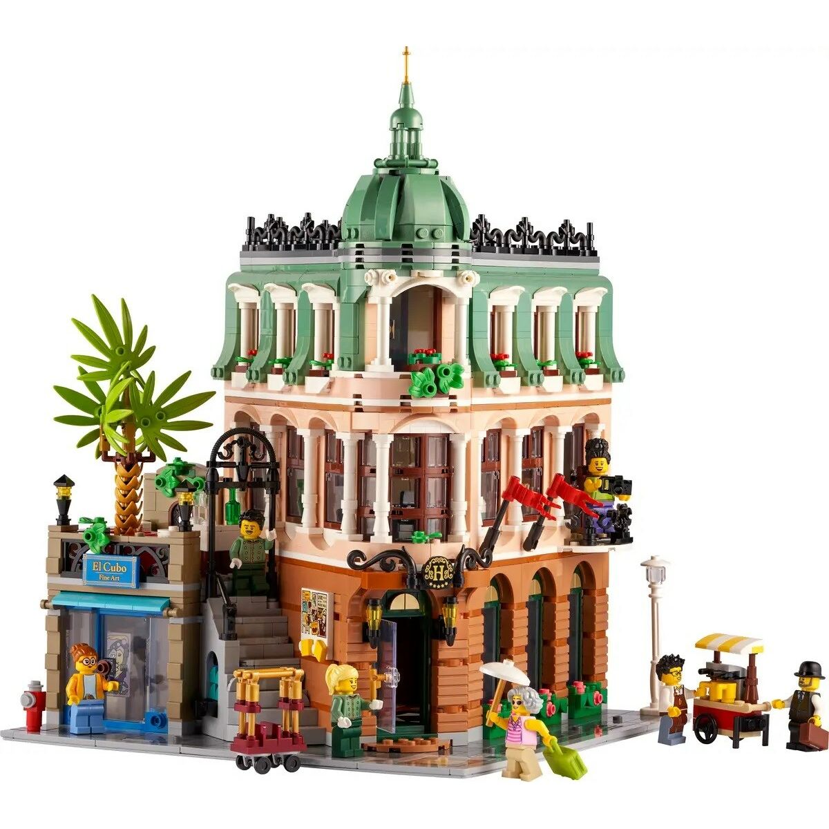 Byggsats Lego Icons 10297 Boutique Hotel Svart 3066 Delar-Leksaker och spel-Lego-peaceofhome.se