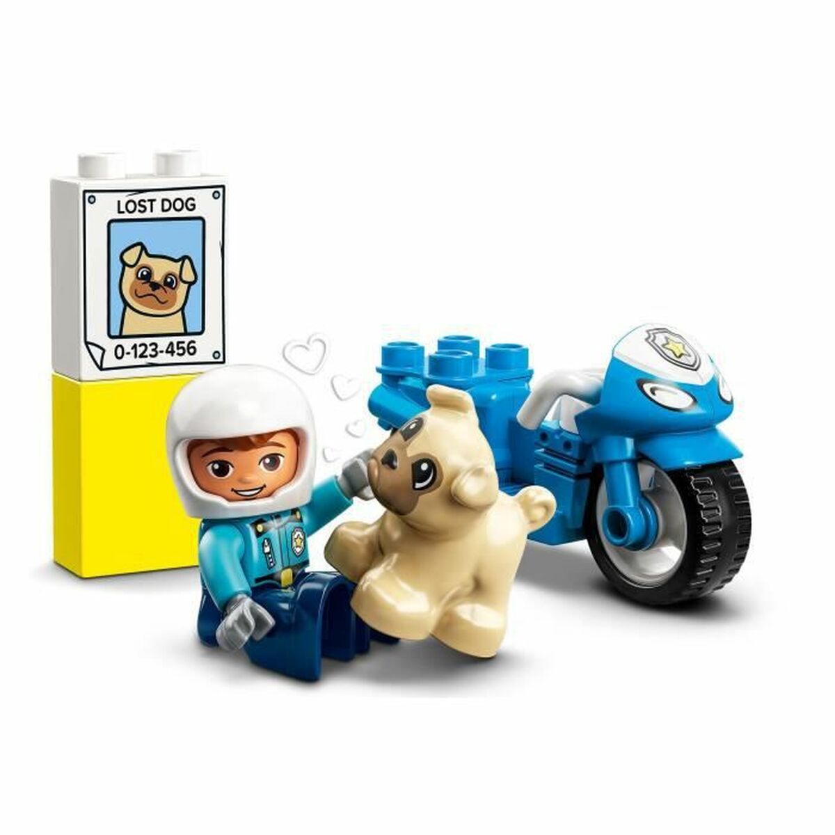 Byggsats Lego 10967 DUPLO The Police Motorcycle Multicolour-Leksaker och spel-Lego-peaceofhome.se