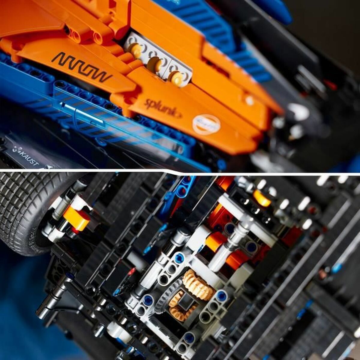 Byggsats Lego Ferrari 488 GTE AF Corse 51 Blå Svart Orange-Leksaker och spel-Lego-peaceofhome.se