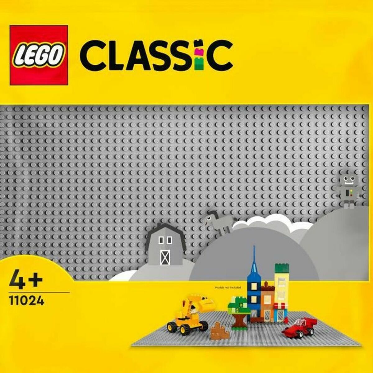 Byggsats Lego 11024 Grå 1 Delar-Leksaker och spel-Lego-peaceofhome.se