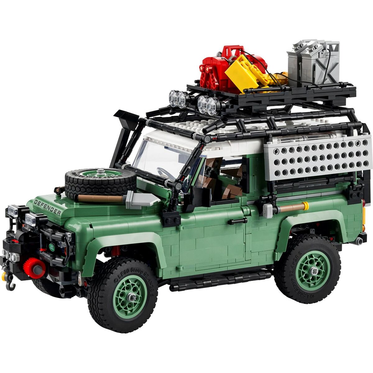 Byggsats Lego LAND ROVER CLASSIC DEFENDER 90 Svart 2336 Delar-Leksaker och spel-Lego-peaceofhome.se