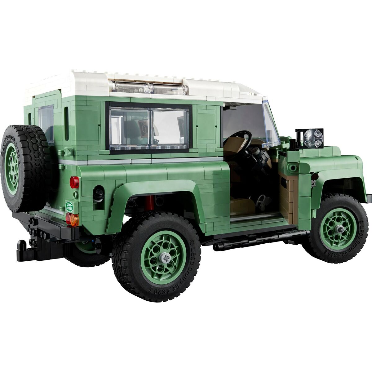 Byggsats Lego LAND ROVER CLASSIC DEFENDER 90 Svart 2336 Delar-Leksaker och spel-Lego-peaceofhome.se