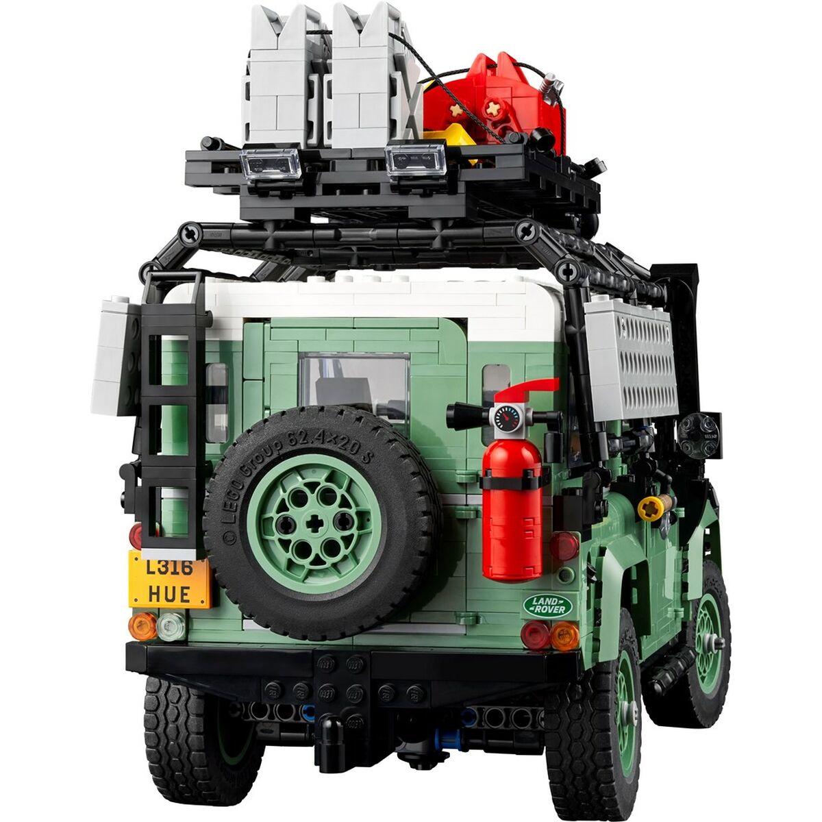 Byggsats Lego LAND ROVER CLASSIC DEFENDER 90 Svart 2336 Delar-Leksaker och spel-Lego-peaceofhome.se