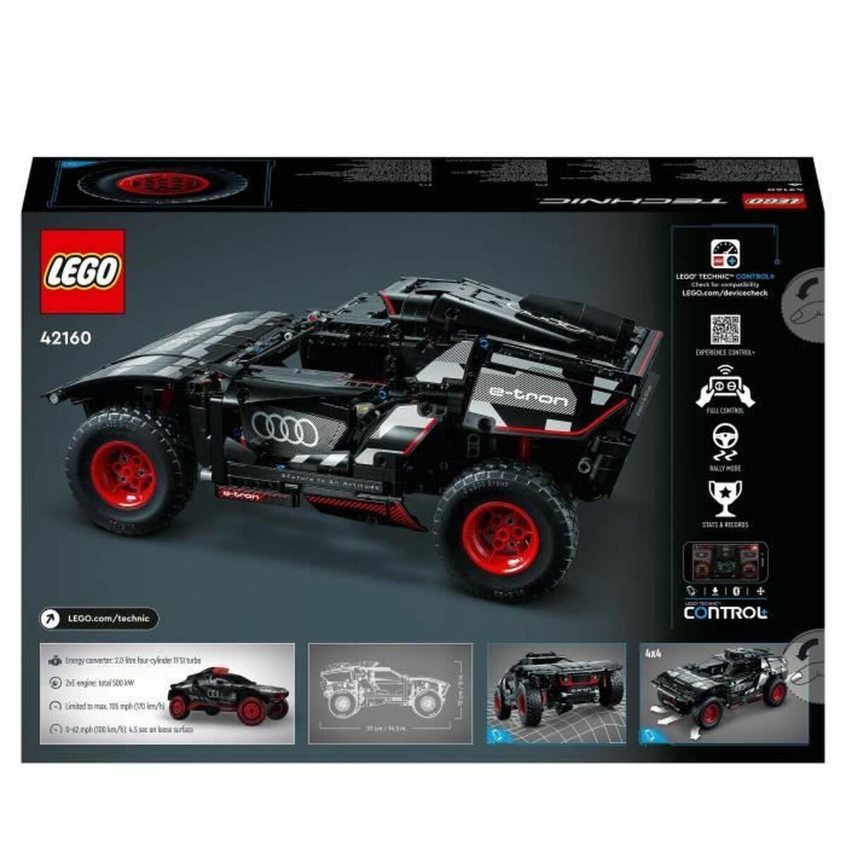 Fordonsspel Lego 42160 Multicolour-Leksaker och spel-Lego-peaceofhome.se