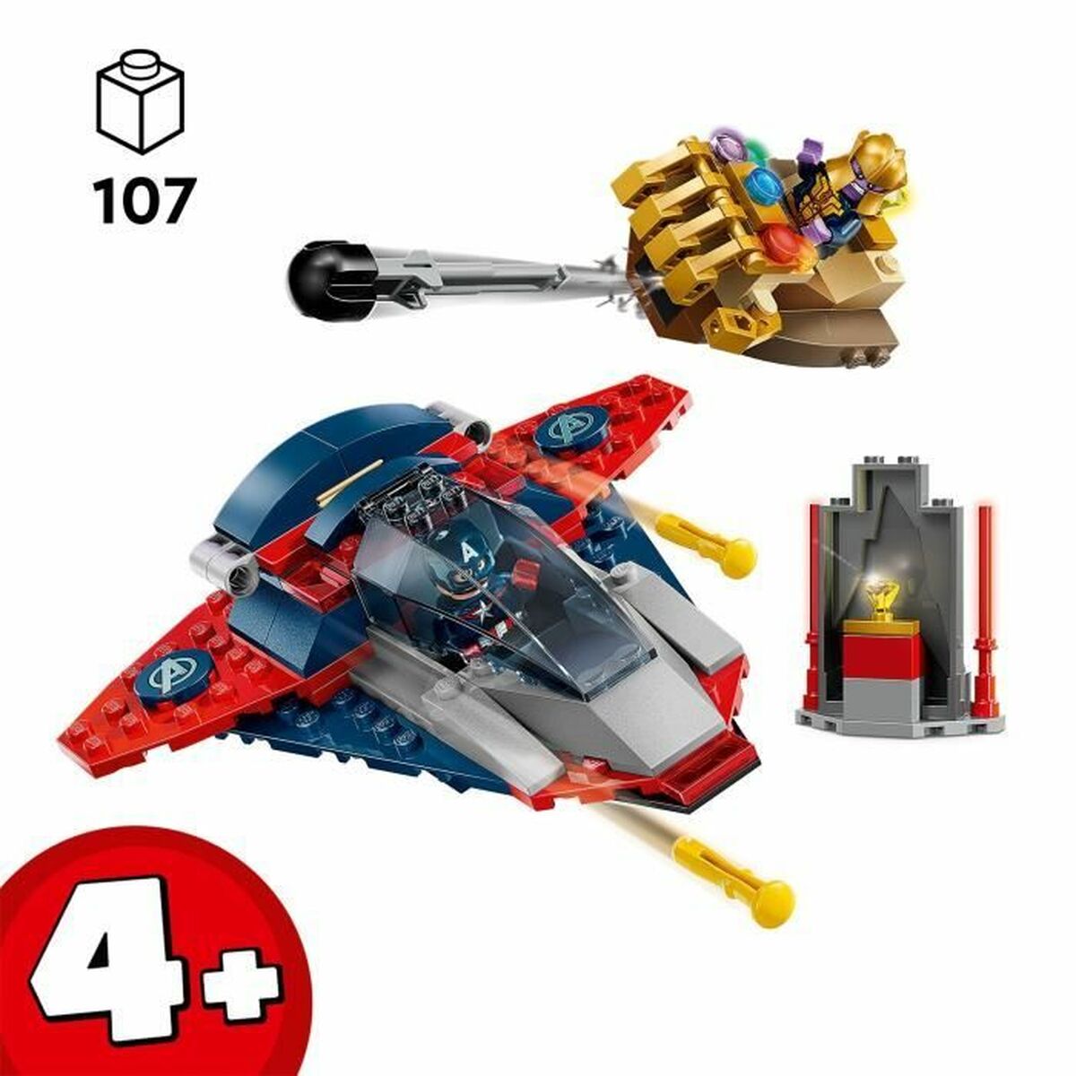 Byggsats Lego 76319 107 Delar-Leksaker och spel-Lego-peaceofhome.se