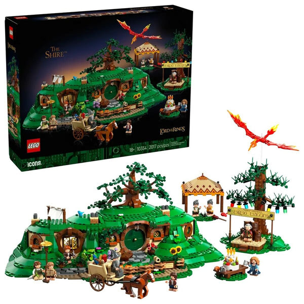 Byggsats Lego ICONS 10354 The Lord of the Rings: The Shire 2017 Delar-Leksaker och spel-Lego-peaceofhome.se