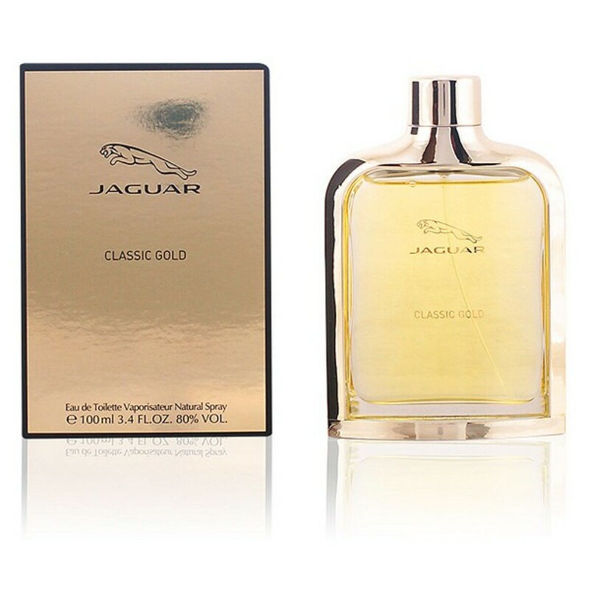 Parfym Herrar Jaguar Gold Jaguar EDT (100 ml)-Skönhet, Parfymer och dofter-Jaguar-100 ml-peaceofhome.se