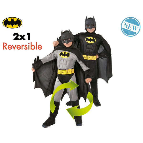 Maskeraddräkt för barn Batman Vändbar (Renoverade A)-Leksaker och spel, Fancy klänning och accessoarer-BigBuy Carnival-peaceofhome.se
