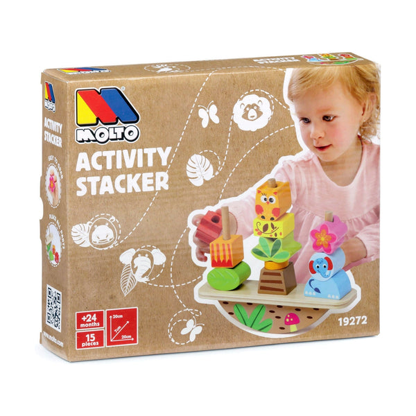 Bebisleksak Moltó Activity Stacker-Bebis, Leksaker för småbarn-Moltó-peaceofhome.se