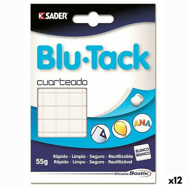 Filler Bostik Blu Tack Vit (12 antal)-Kontor och Kontorsmaterial, Kontorsmaterial-Bostik-peaceofhome.se