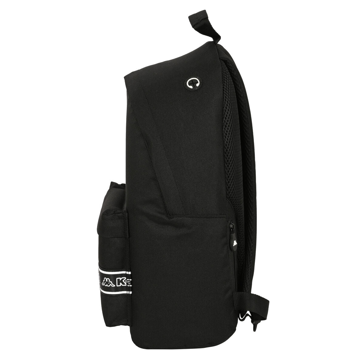 Skolryggsäck Kappa Svart 31 x 41 x 16 cm-Kontor och Kontorsmaterial, Skol- och utbildningsmaterial-Kappa-peaceofhome.se