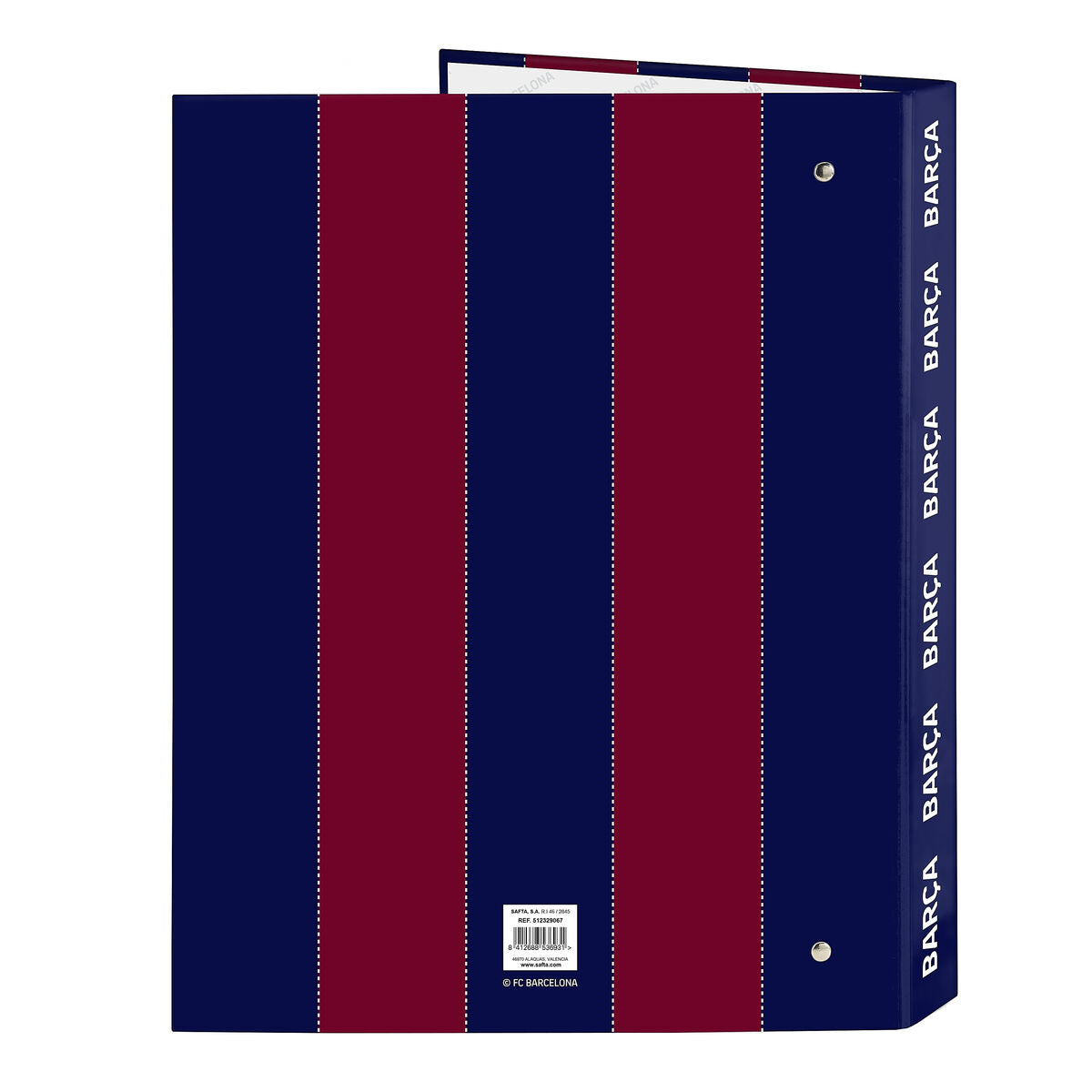 Ringpärm F.C. Barcelona Röd Marinblå A4 26.5 x 33 x 4 cm-Kontor och Kontorsmaterial, Kontorsmaterial-F.C. Barcelona-peaceofhome.se