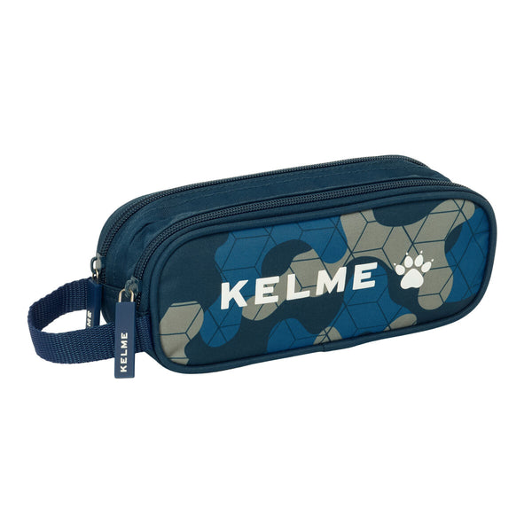 Dubbel bär-allt Kelme Epic Marinblå 21 x 8 x 6 cm-Kontor och Kontorsmaterial, Skol- och utbildningsmaterial-Kelme-peaceofhome.se