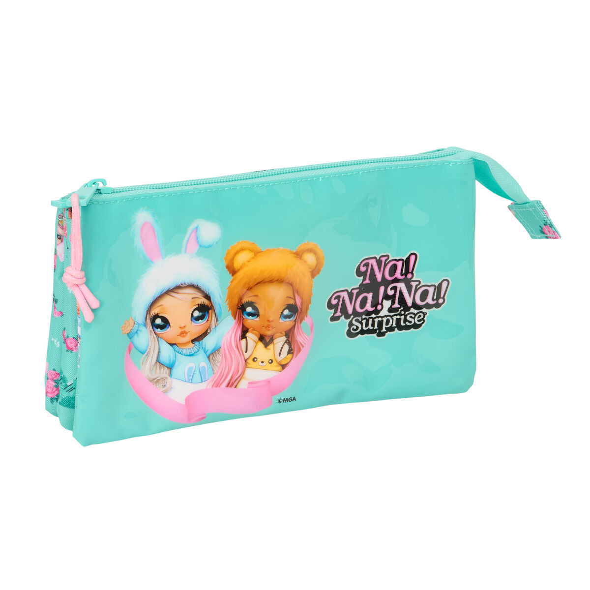 Bag Na!Na!Na! Surprise Bunny Rosa Turkos 22 x 12 x 3 cm-Kontor och Kontorsmaterial, Skol- och utbildningsmaterial-Na!Na!Na! Surprise-peaceofhome.se