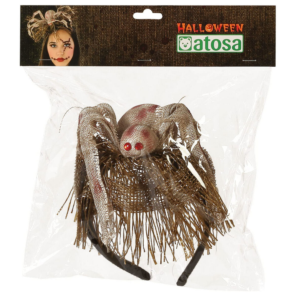 Diadem Halloween-Leksaker och spel, Fancy klänning och accessoarer-BigBuy Carnival-peaceofhome.se