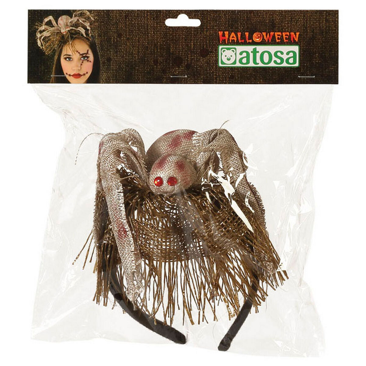 Diadem Halloween-Leksaker och spel, Fancy klänning och accessoarer-BigBuy Carnival-peaceofhome.se