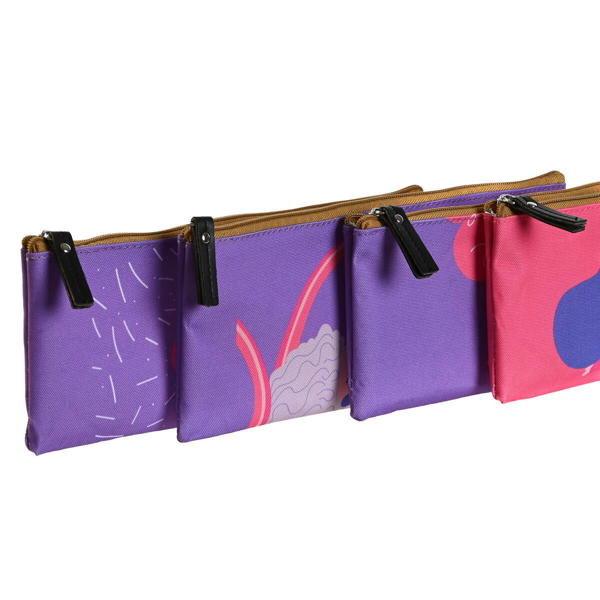 Fall DKD Home Decor Rosa Lila 23 x 1 x 9 cm (4 antal)-Kontor och Kontorsmaterial, Skol- och utbildningsmaterial-DKD Home Decor-peaceofhome.se