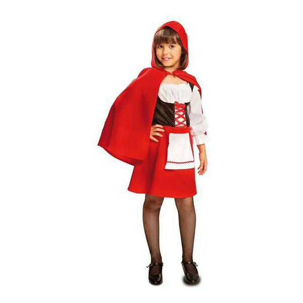 Maskeraddräkt för barn My Other Me Red Hiddin Hood 7-9 år Röd-Leksaker och spel, Fancy klänning och accessoarer-My Other Me-peaceofhome.se