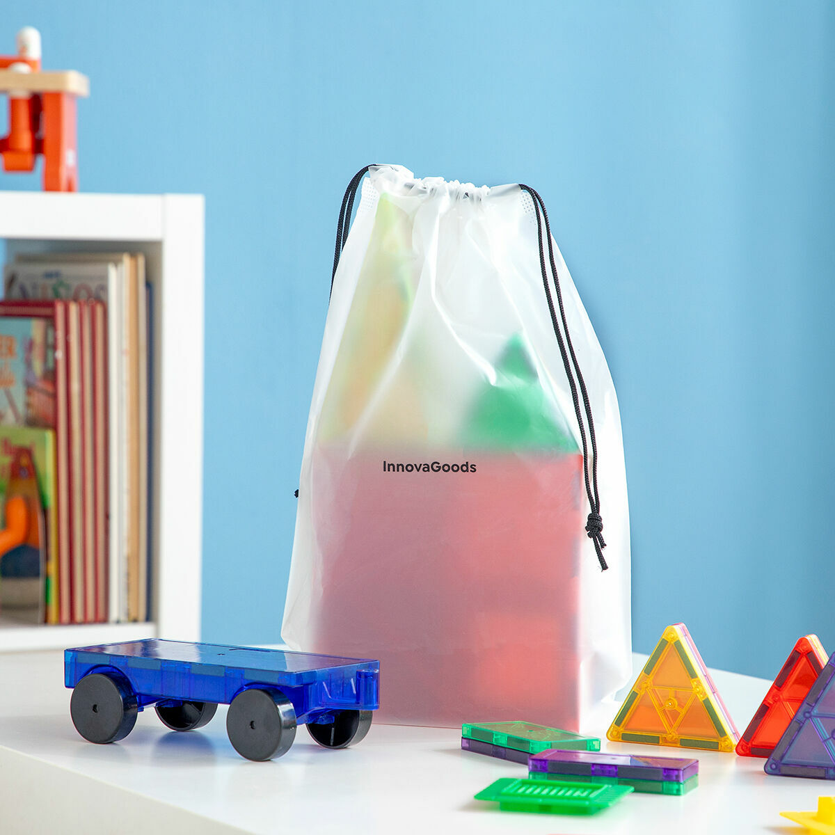 Magnetiska Byggklossar i 3D Magoks InnovaGoods 57 Delar-Leksaker och spel-InnovaGoods-peaceofhome.se