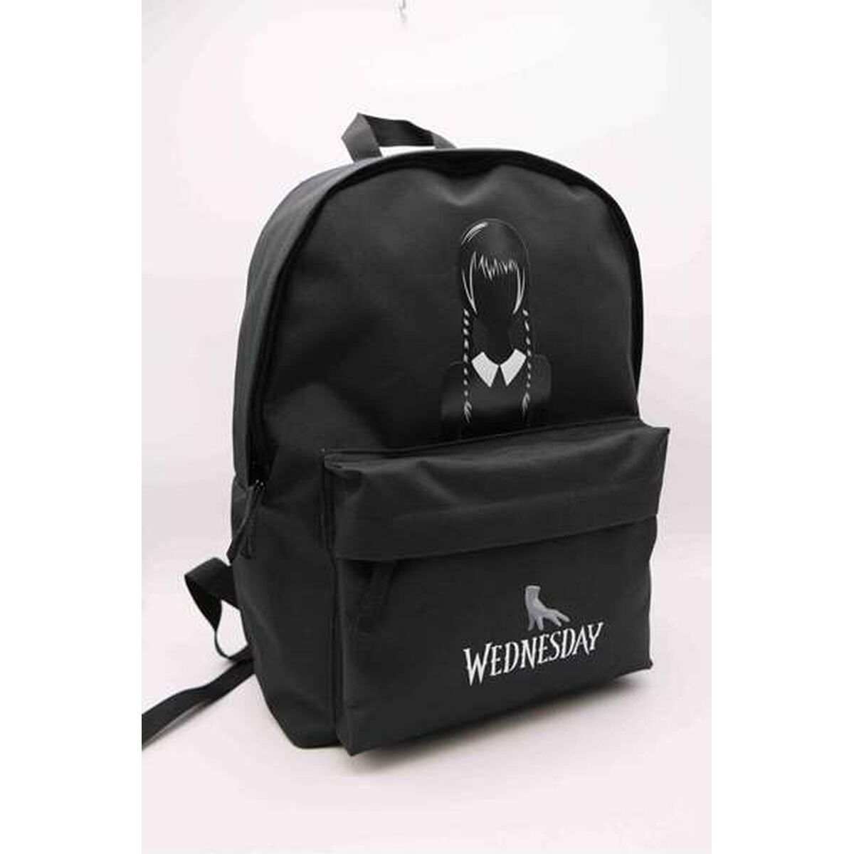 Skolryggsäck Wednesday Wednesday Addams Svart 43 x 31 x 13,5 cm-Kontor och Kontorsmaterial, Skol- och utbildningsmaterial-Wednesday-peaceofhome.se