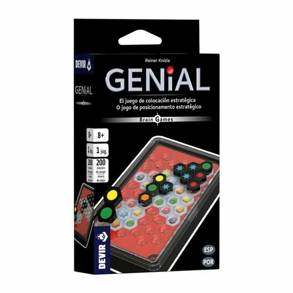 Sällskapsspel Devir Genial Brain-Leksaker och spel, Spel och tillbehör-Devir-peaceofhome.se