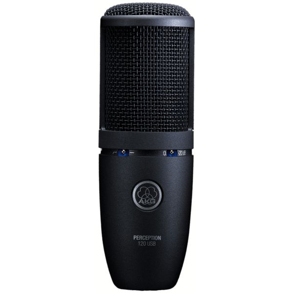 AKG PERCEPTION 120 USB MIKROFON med ljudkort till Podcast mm-Ljud-Klevrings Sverige-peaceofhome.se