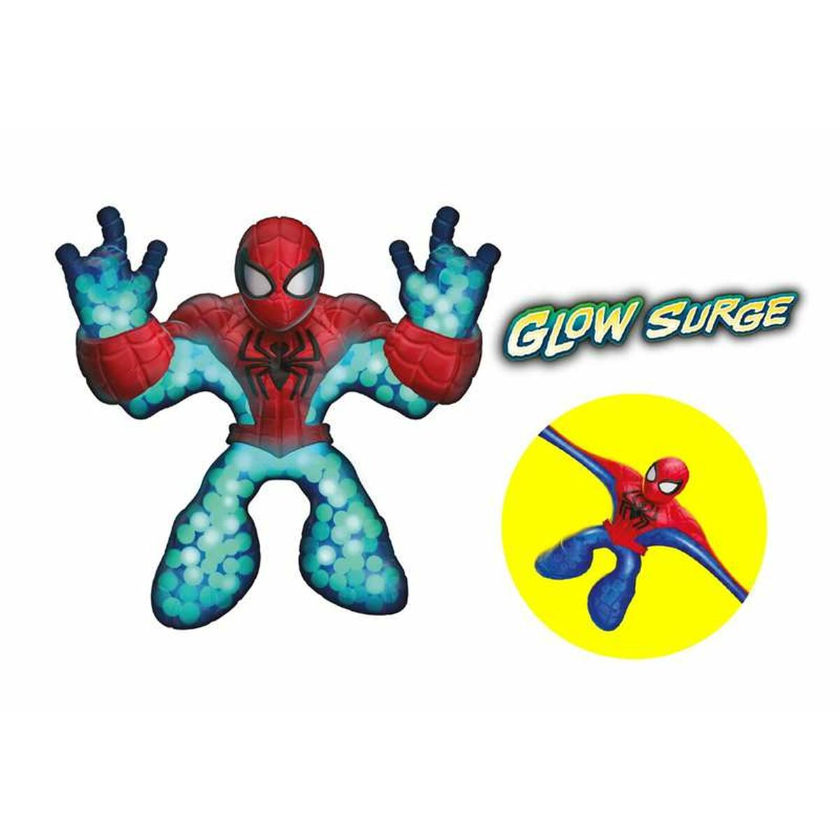 Actionfigurer Bandai Marvel Glow Surge Spiderman 13 cm-Leksaker och spel, Dockor och actionfigurer-Bandai-peaceofhome.se