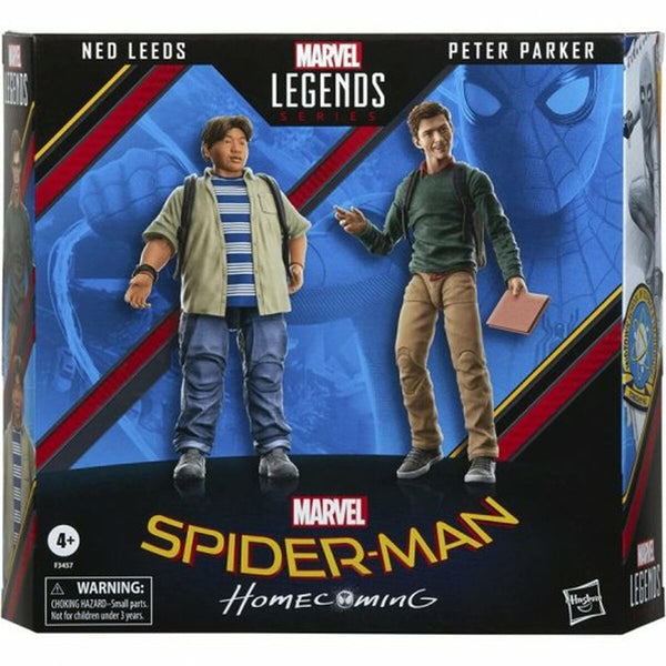 Actionfigurer Hasbro Legends Series Spider-Man 60th Anniversary Peter Parker & Ned Leeds-Leksaker och spel, Dockor och actionfigurer-Hasbro-peaceofhome.se