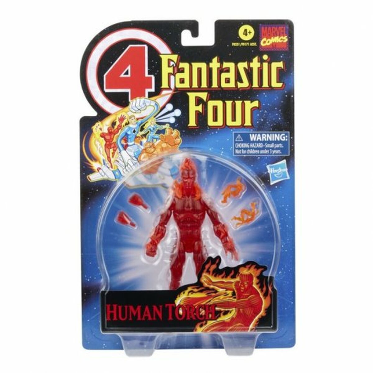 Actionfigurer Hasbro Marvel Legends Fantastic Four Vintage 6 Delar-Leksaker och spel, Dockor och actionfigurer-Hasbro-peaceofhome.se
