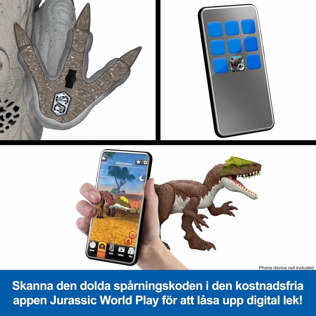 Actionfigurer Jurassic World-Leksaker och spel, Dockor och actionfigurer-Jurassic World-peaceofhome.se