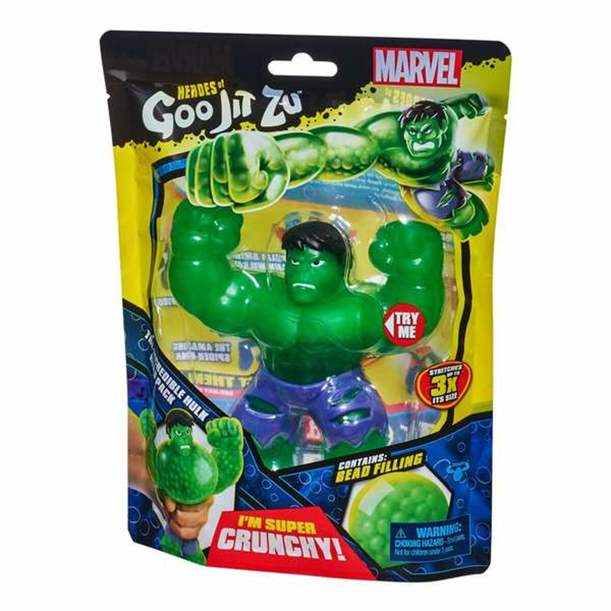 Actionfigurer Marvel Goo Jit Zu Hulk 11 cm-Leksaker och spel, Dockor och actionfigurer-Marvel-peaceofhome.se