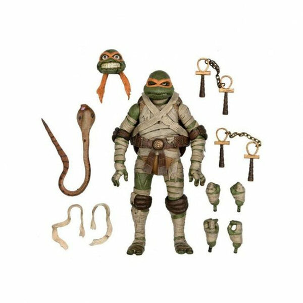 Actionfigurer Neca Michelangelo Mummy Modern-Leksaker och spel, Dockor och actionfigurer-Neca-peaceofhome.se