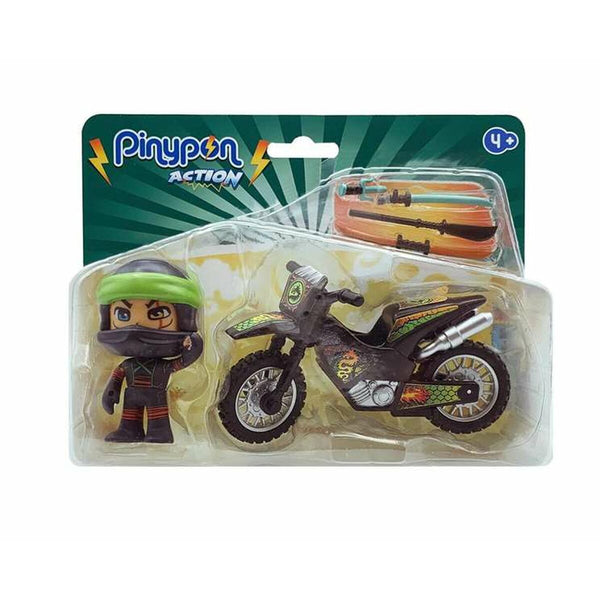 Actionfigurer Pinypon Motorcykel-Leksaker och spel, Dockor och actionfigurer-Pinypon-peaceofhome.se