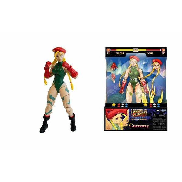 Actionfigurer Street Fighter Ii Cammy 15 cm-Leksaker och spel, Dockor och actionfigurer-Street Fighter-peaceofhome.se