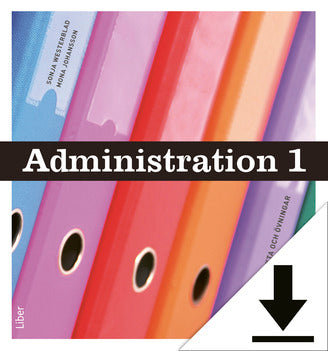 Administration 1 Lärarhandledning (nedladdningsbar)-Digitala böcker-Liber-peaceofhome.se