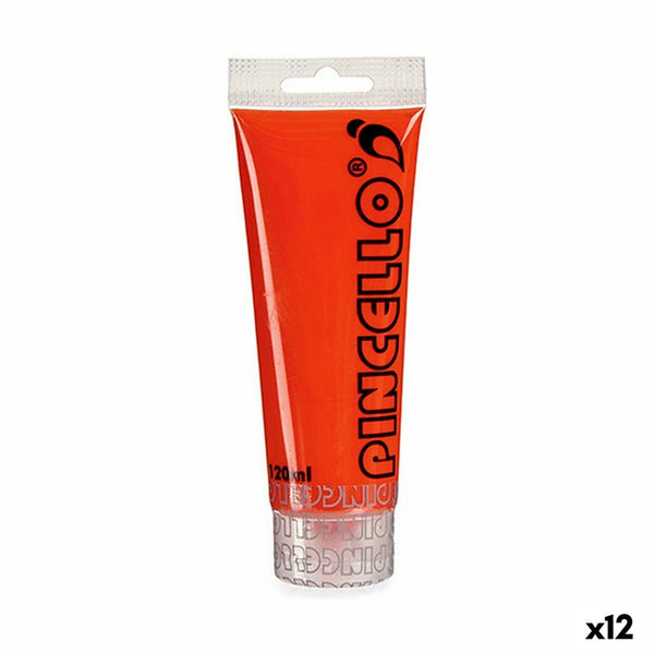 Akrylfärg Pincello AC120-7 AC120-7 Röd 120 ml (12 antal)-Kontor och Kontorsmaterial, konst och hantverk-Pincello-peaceofhome.se
