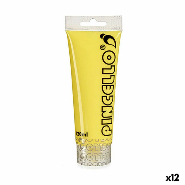 Akrylfärg Pincello AC120-9 AC120-9 Gul 120 ml (12 antal)-Kontor och Kontorsmaterial, konst och hantverk-Pincello-peaceofhome.se