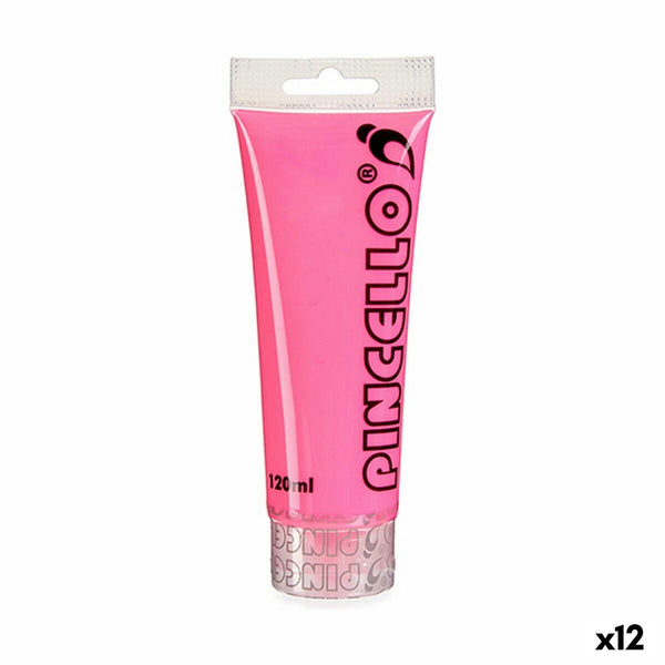 Akrylfärg Pincello AC120N-2 Neon Rosa 120 ml (12 antal)-Kontor och Kontorsmaterial, konst och hantverk-Pincello-peaceofhome.se