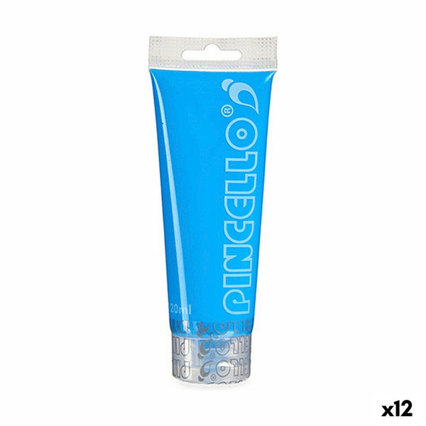 Akrylfärg Pincello AC120N-6 Neon Blå 120 ml (12 antal)-Kontor och Kontorsmaterial, konst och hantverk-Pincello-peaceofhome.se