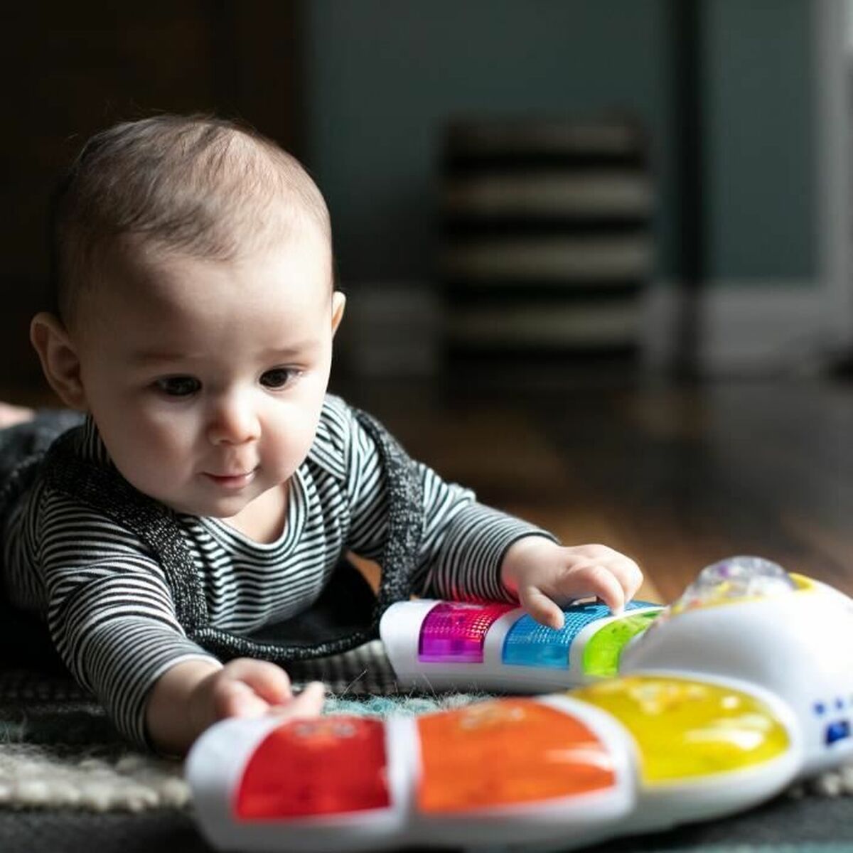 Aktivitetsbåge för bebisar Baby Einstein Glow & Discover Light Bar Multicolour-Bebis, Leksaker för småbarn-Baby Einstein-peaceofhome.se