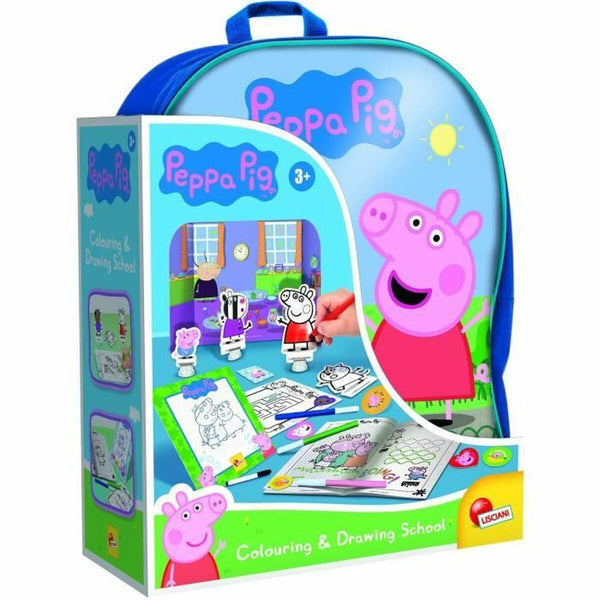 Aktivitetslåda för förgläggning Peppa Pig Ryggsäck-Leksaker och spel, Pussel och hjärngrupper-Peppa Pig-peaceofhome.se