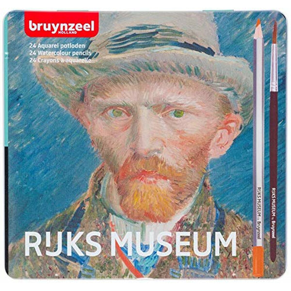 Akvarellpennor Bruynzeel Van Gogh Multicolour 24 Delar-Kontor och Kontorsmaterial, konst och hantverk-Bruynzeel-peaceofhome.se