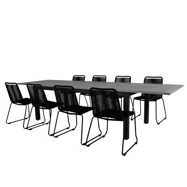 Albany Rektangulär Matgrupp-Table Set-Venture Home-peaceofhome.se