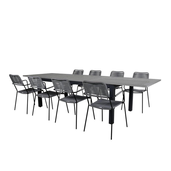 Albany Rektangulär Matgrupp-Table Set-Venture Home-peaceofhome.se