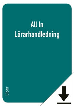 All In Lärarhandledning (nedladdningsbar)-Digitala böcker-Liber-peaceofhome.se