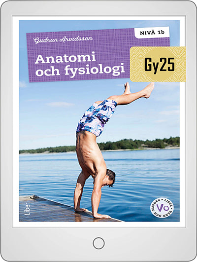 Anatomi och fysiologi nivå 1b Onlinebok-Digitala böcker-Liber-peaceofhome.se