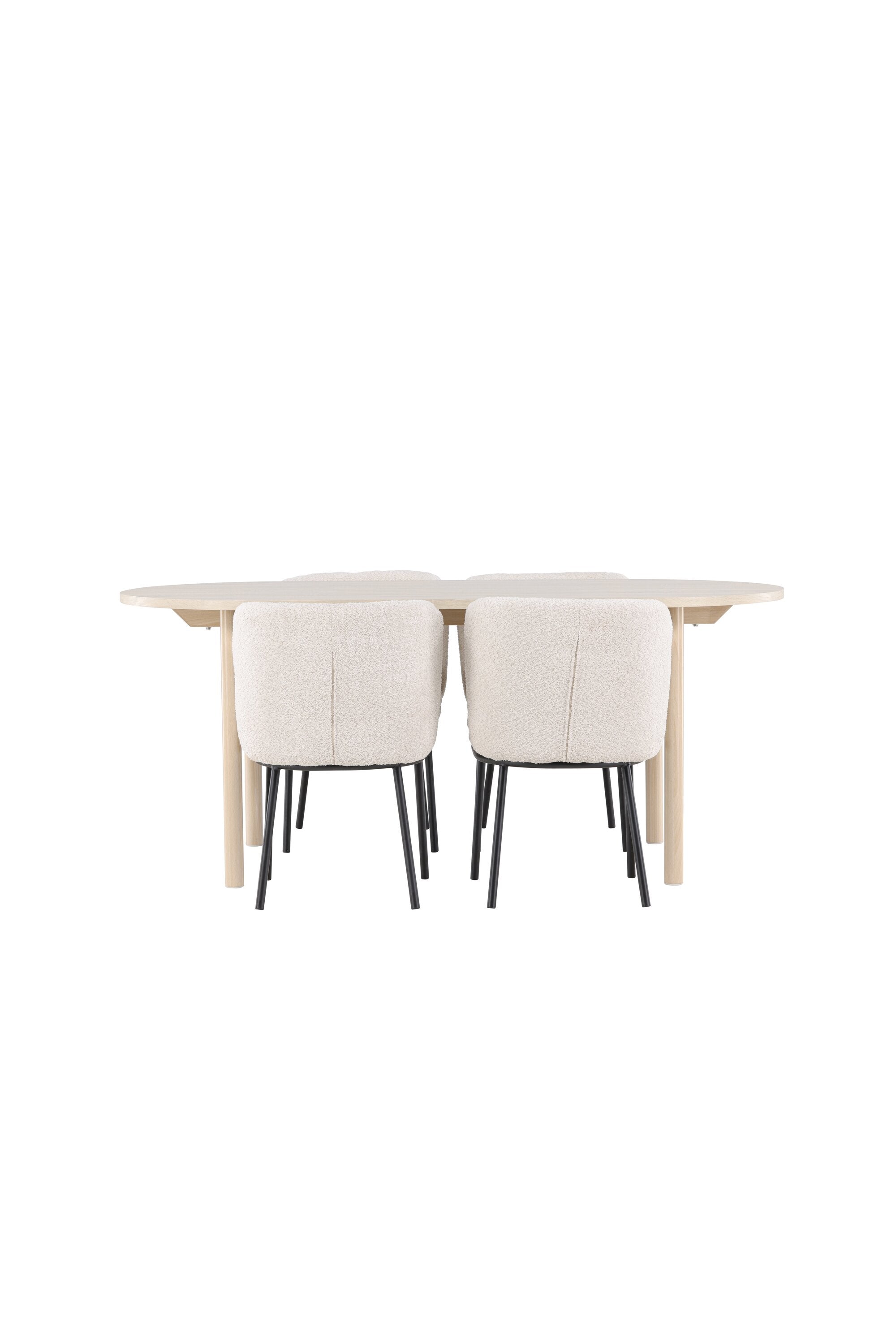 Andy Matbord med Agnes Matstol-GR Dining Set-Venture Home-peaceofhome.se