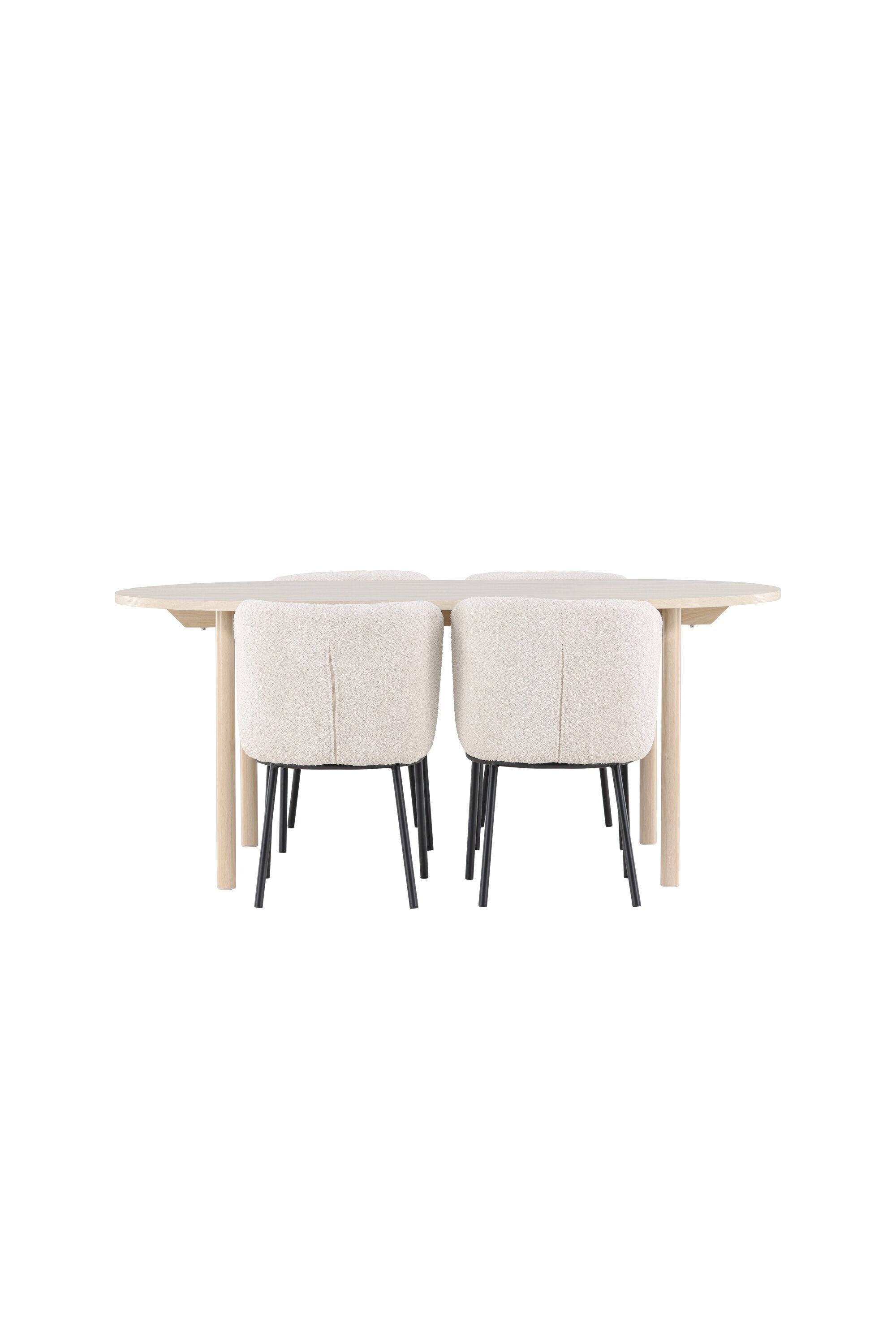 Andy Matbord med Agnes Matstol-GR Dining Set-Venture Home-peaceofhome.se