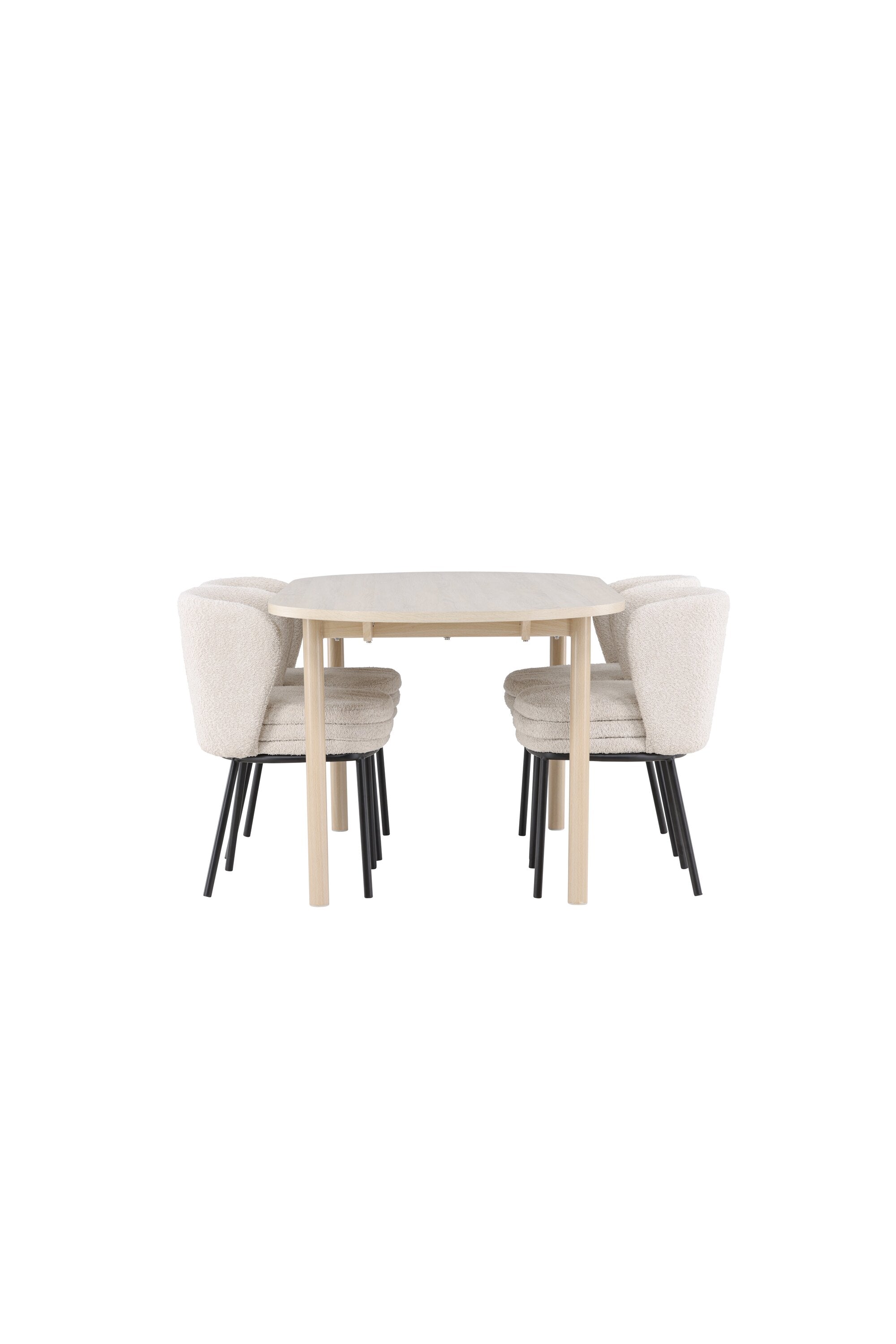 Andy Matbord med Agnes Matstol-GR Dining Set-Venture Home-peaceofhome.se