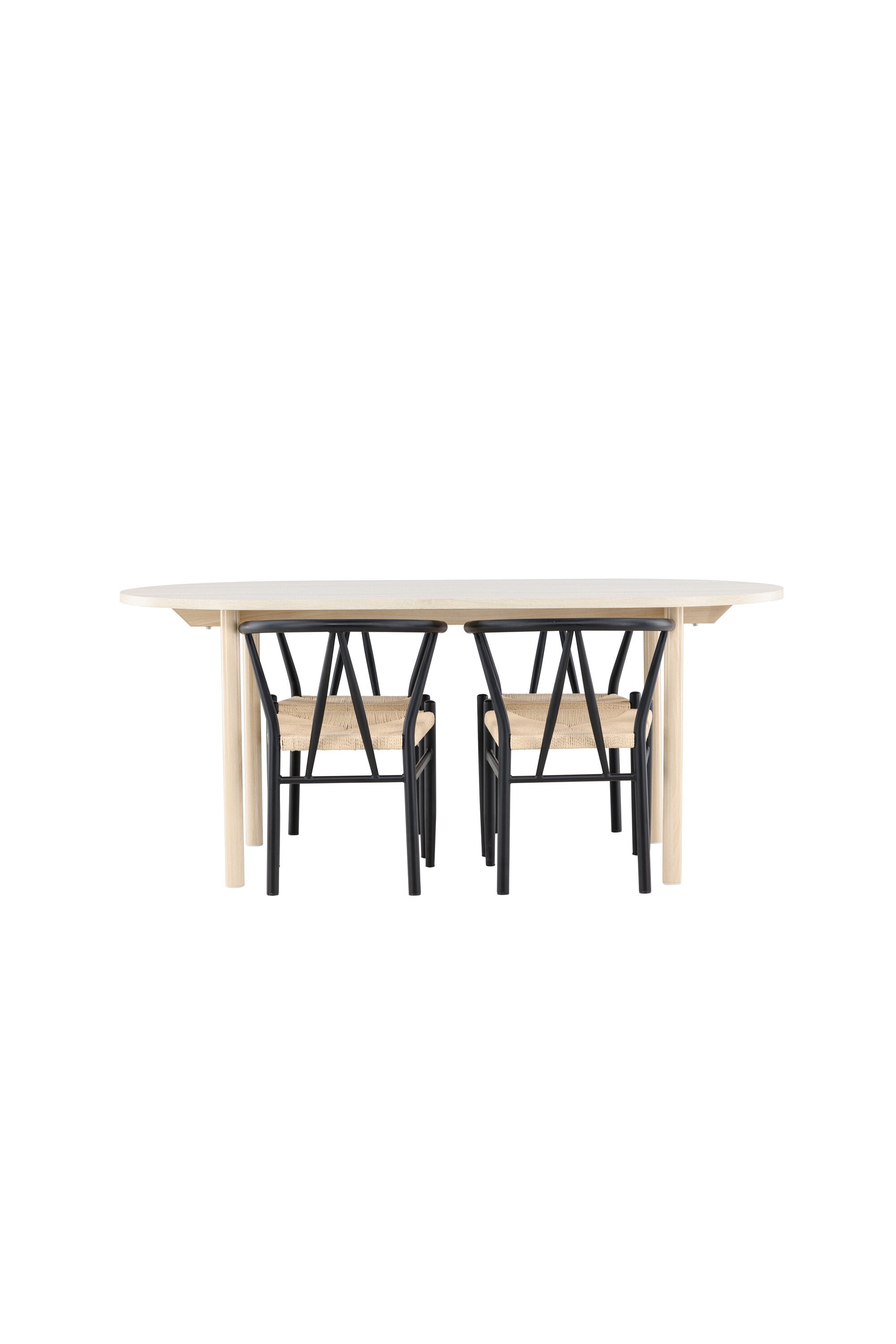 Andy Matbord med Alfons Matstol-GR Dining Set-Venture Home-peaceofhome.se